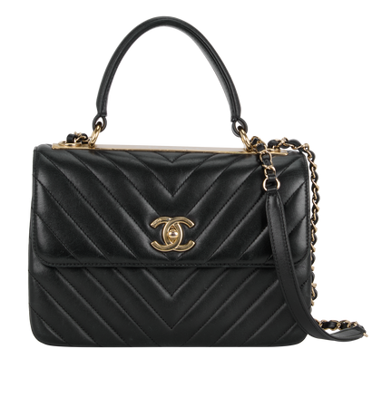 Small Trendy CC Chevron, front view